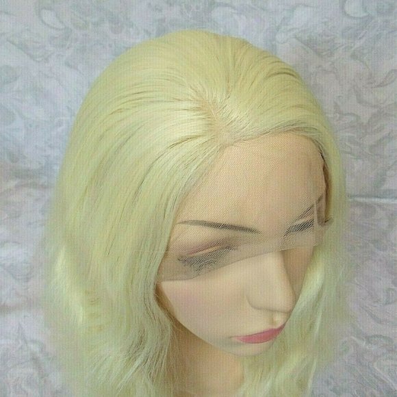 14 Inch Swiss Lace Front #613 Blonde Wig main image 10